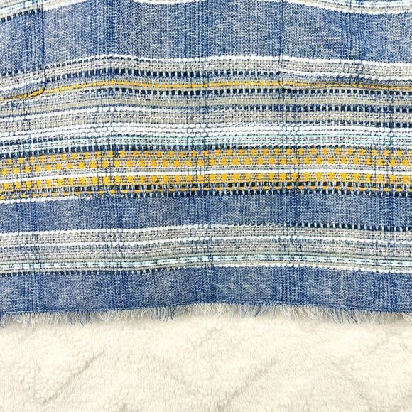 Anthropologie Akemi + Kin Tweed Fringe Dress Size 2 Shift Sleeveless Pockets - Picture 7 of 9